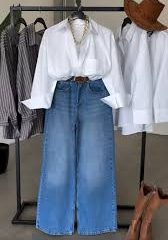 Boyfriend Jeans And Shirts